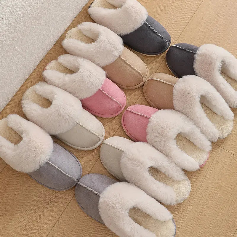 Cozy Winter Indoor Plush Slippers cjdropshipping