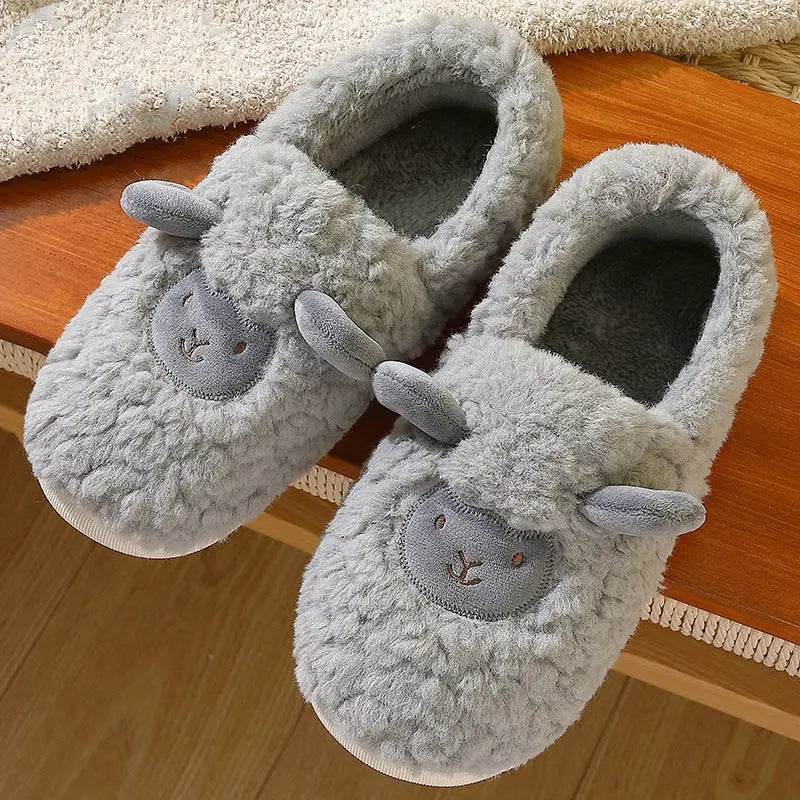 Winter Fluffy Cotton slippers cjdropshipping