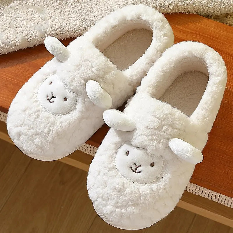 Winter Fluffy Cotton slippers cjdropshipping