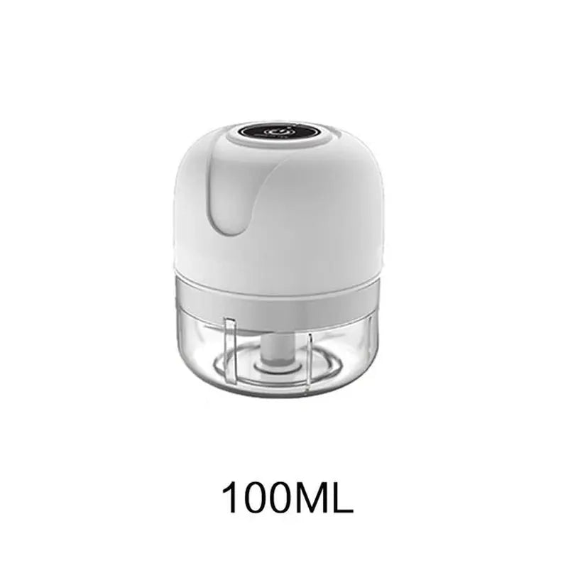 Portable Electric Garlic Masher Crusher, 100/250Ml Garlic Chopper, USB Food Processor Kitchen Kitchen Gadgets