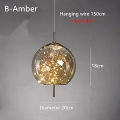 Moderne LED Hanglamp – Creatieve Scandinavische Stijl Kroonluchter voor Woonkamer, Eetkamer, Slaapkamer en Meer SimpelComfort