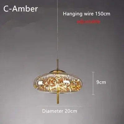 Moderne LED Hanglamp – Creatieve Scandinavische Stijl Kroonluchter voor Woonkamer, Eetkamer, Slaapkamer en Meer SimpelComfort