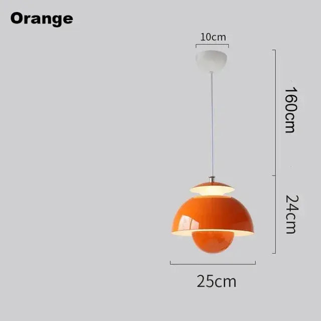 Nordic Hanglamp – Moderne Hanglamp met E27 LED-lamp voor Woonkamer, Slaapkamer of Hotel SimpelComfort