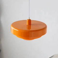 Creatieve Retro Oranje Hanglamp Eetkamer Restaurant Home Decor Led Plafond Kroonluchter Verlichting Voor Cafe Bar Hangende Verlichting SimpelComfort