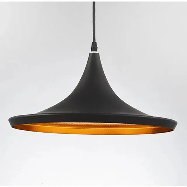 Moderne Hanglamp – Zwart en Goud met E27 Fitting SimpelComfort