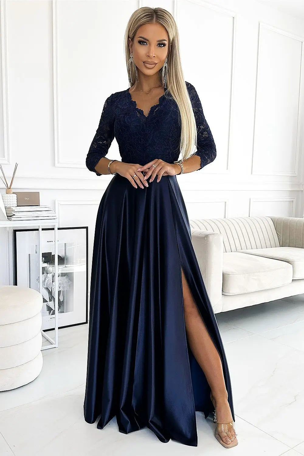 Long dress model 203293 Numoco Numoco