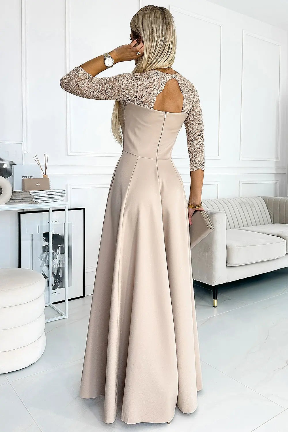 Long dress model 203293 Numoco Numoco