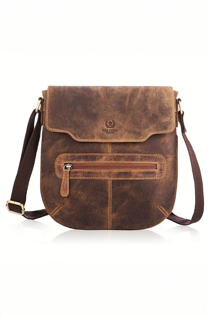 Natural leather bag Galanter Galanter