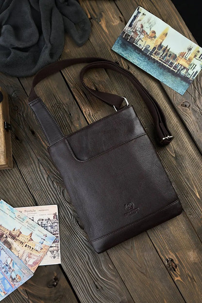 Natural leather bag Galanter Galanter