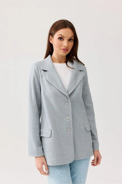 Freya Classic Herringbone Blazer Roco Fashion