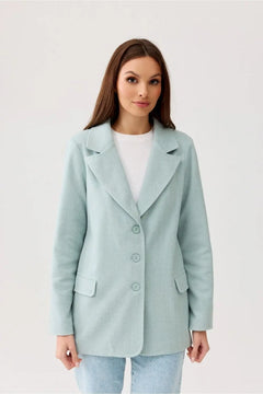 Freya Classic Herringbone Blazer Roco Fashion