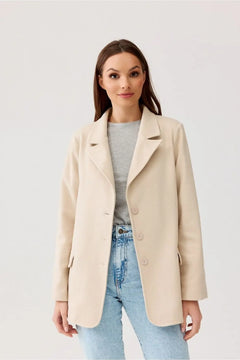 Freya Classic Herringbone Blazer Roco Fashion