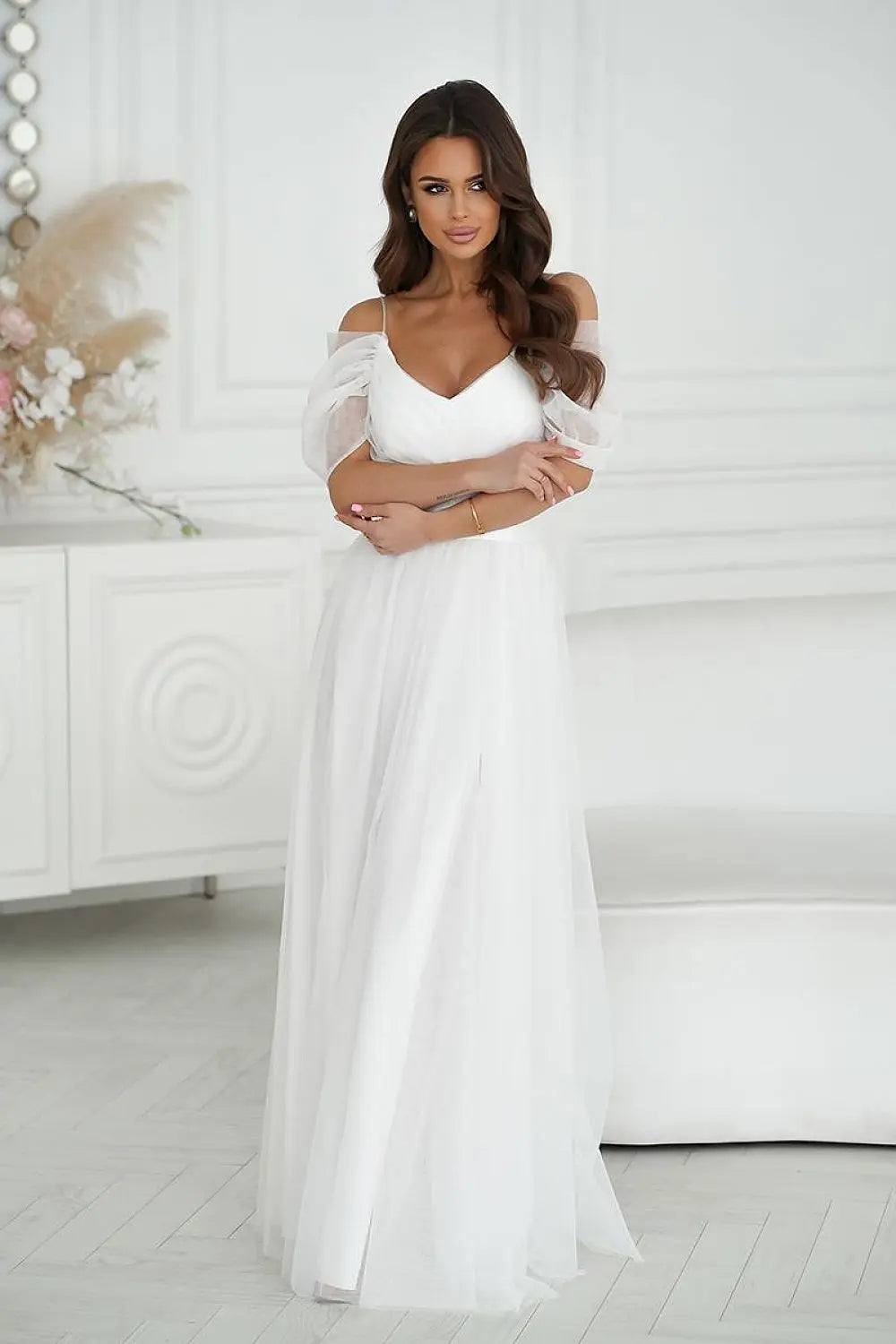 Long dress model 203757 Bicotone Bicotone