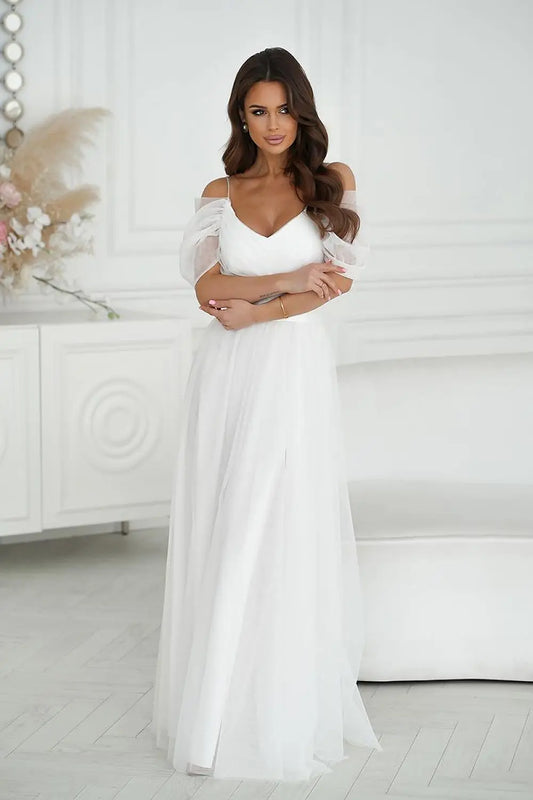 Long dress model 203757 Bicotone Bicotone