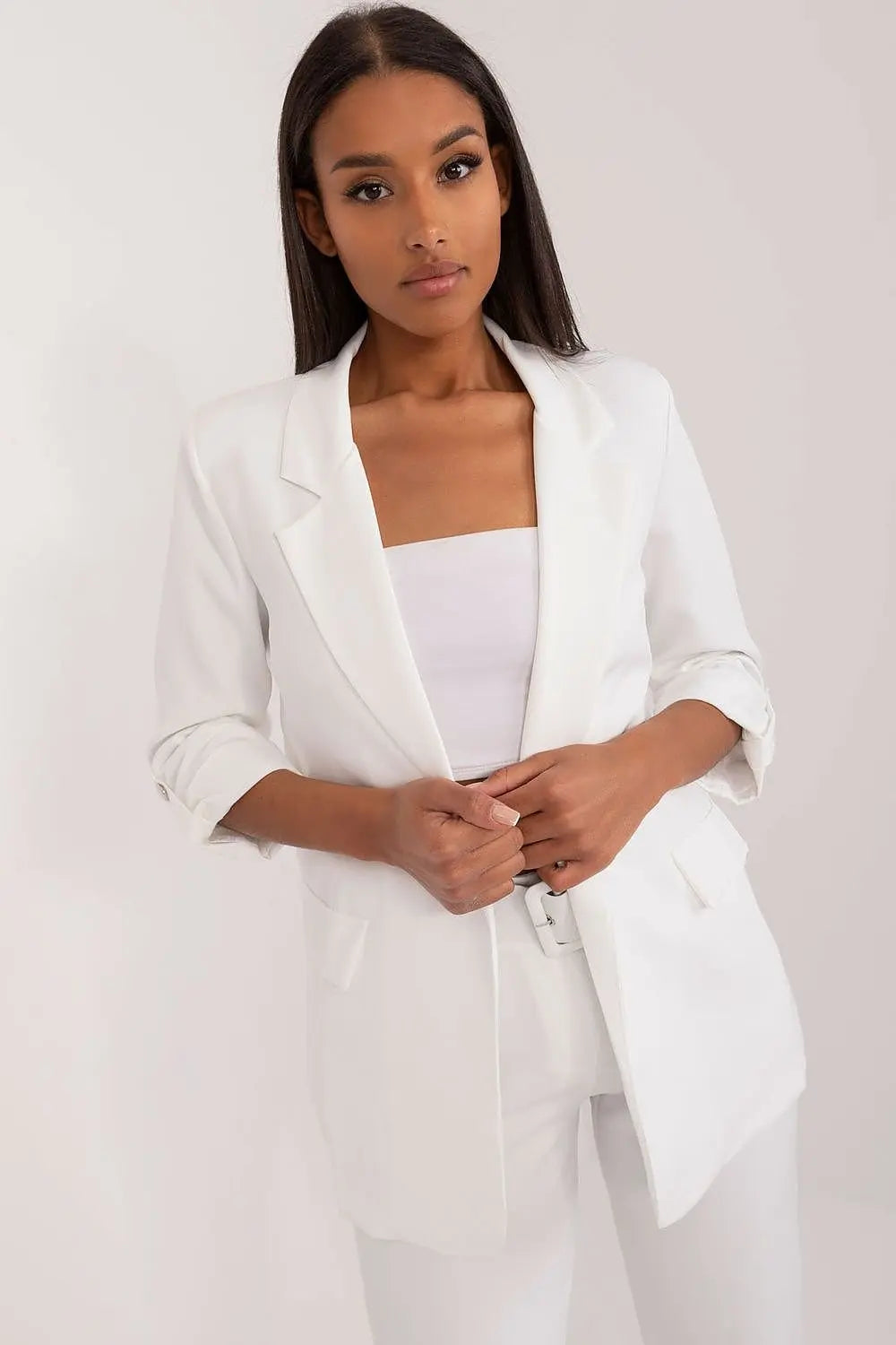 Women's Blazer with 3/4 Sleeves Och Bella