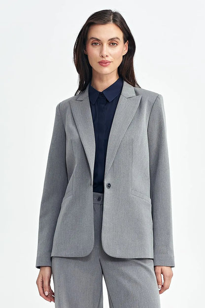 Tailored Women's Jacket with Tennis-Style Stripes Nife