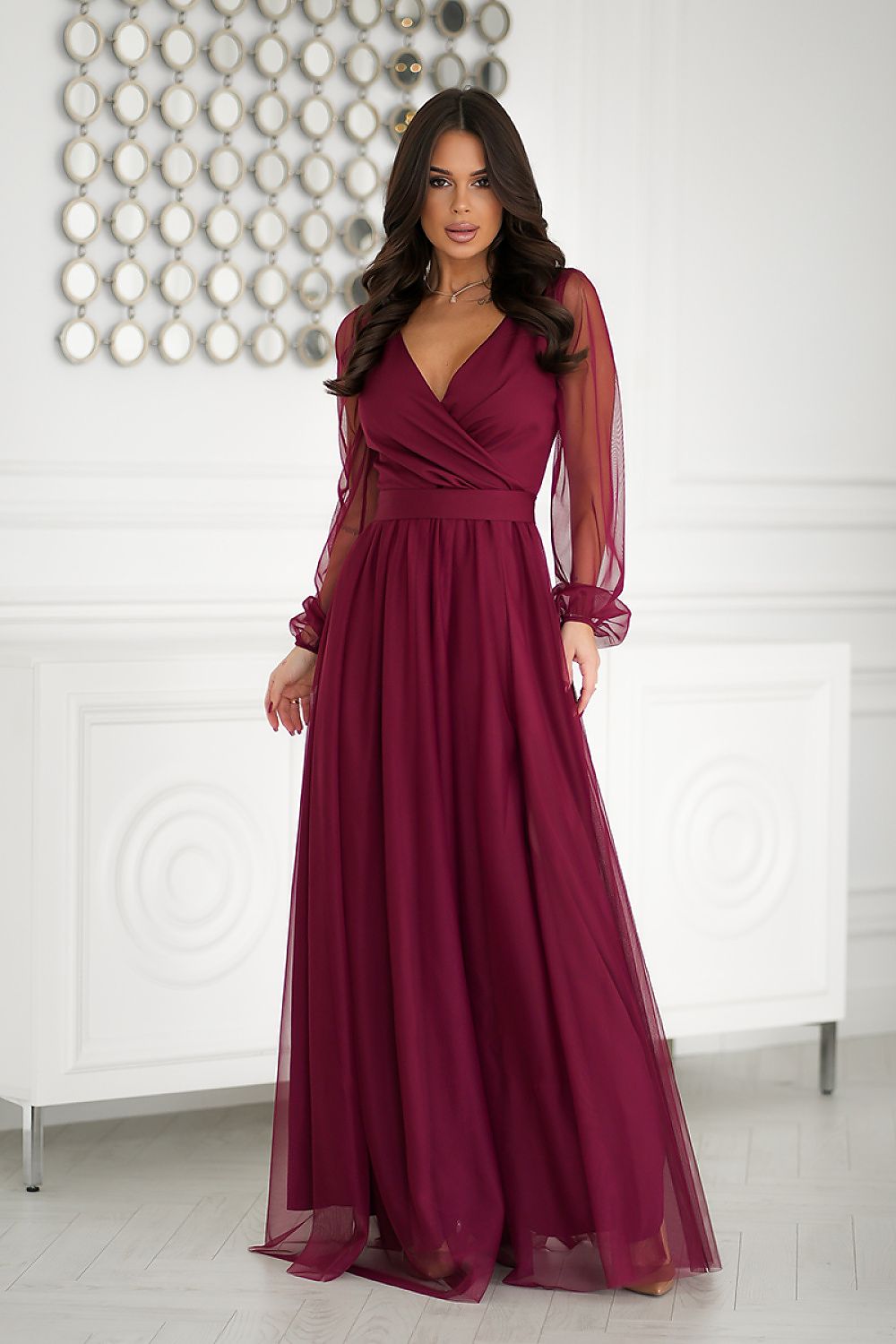 Long dress model 203762 Bicotone Bicotone