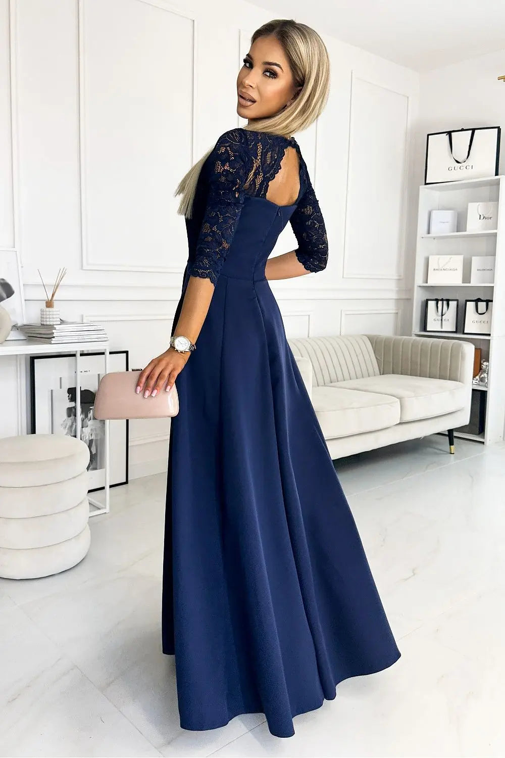 Long dress model 203293 Numoco Numoco