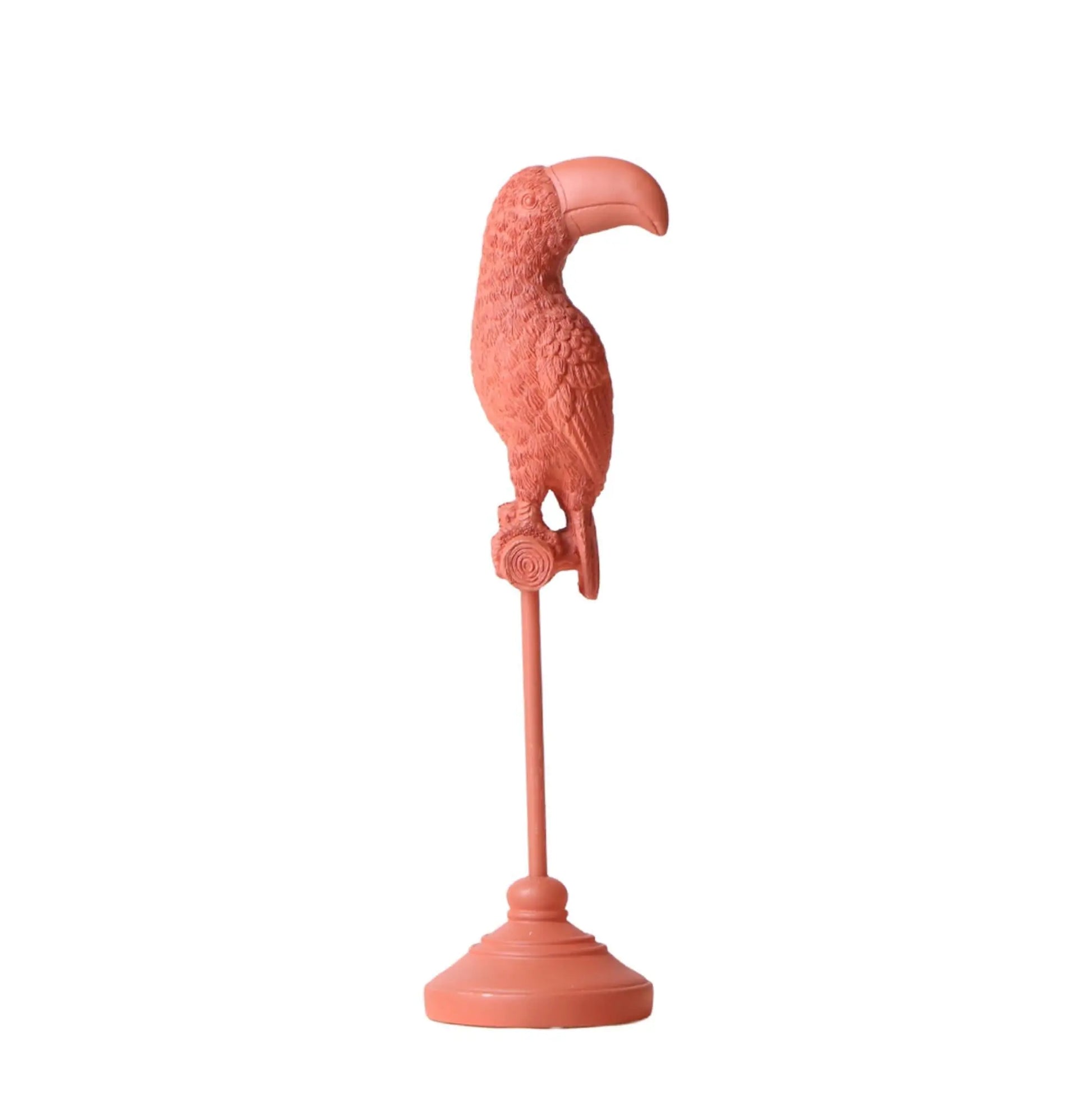 Kolibri Home | Ornament - Decoratie beeld Toucan - Terracotta Everspring