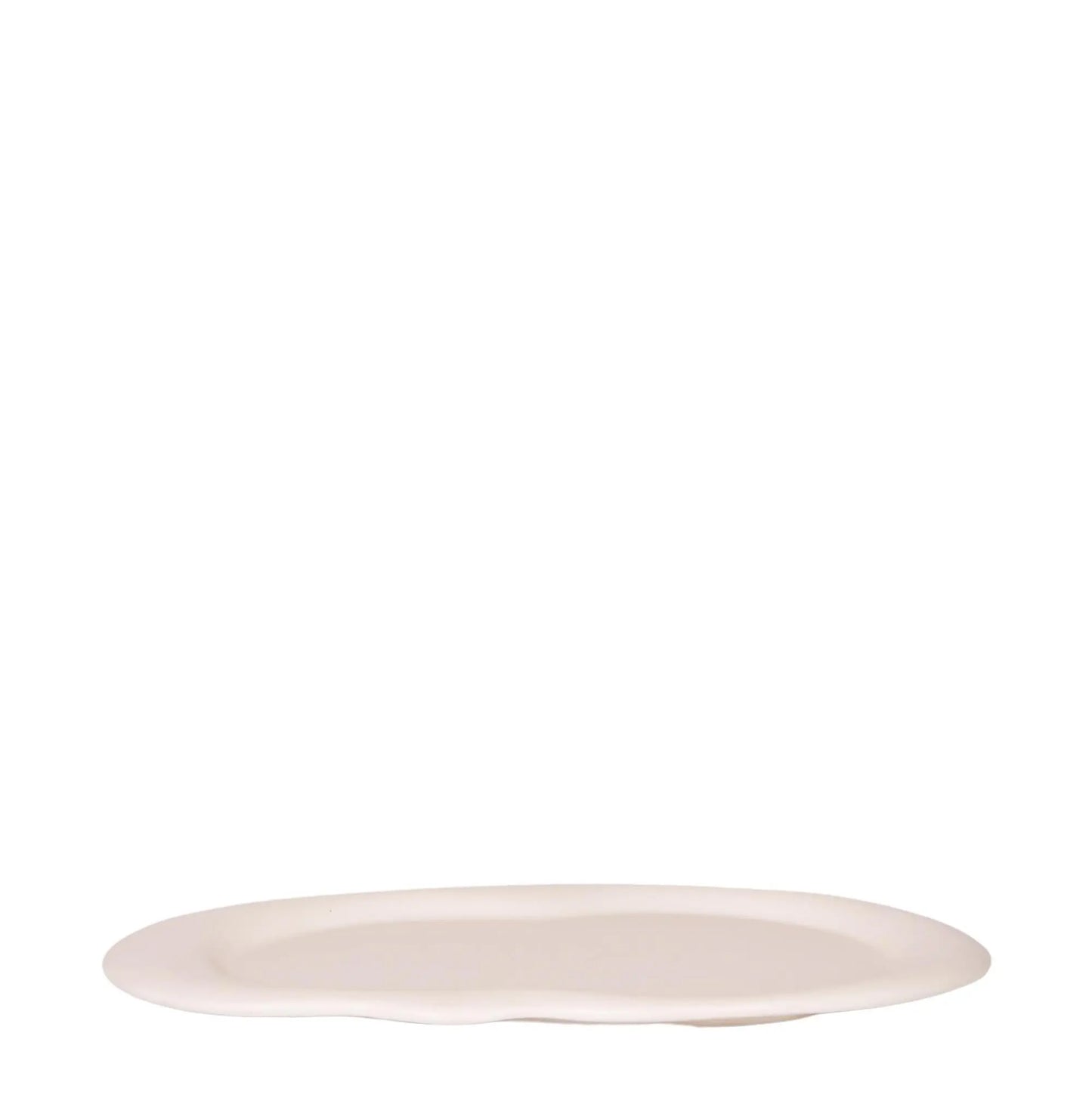 Kolibri Home | Cloud plate - Ovale dienblad Ø30cm - Travertine Everspring