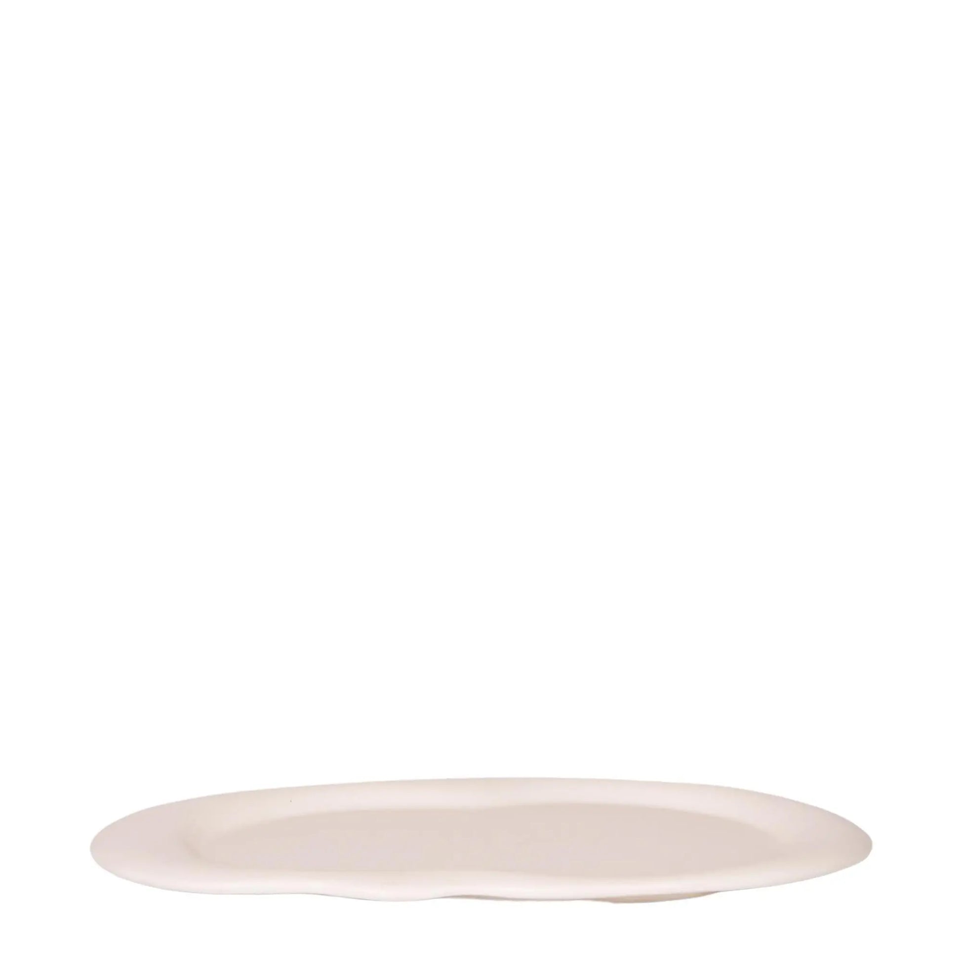 Kolibri Home | Cloud plate - Ovale dienblad Ø30cm - Travertine Everspring