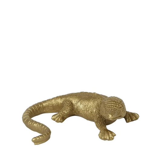 Kolibri Home | Ornament - Gouden decoratie Lizard Everspring